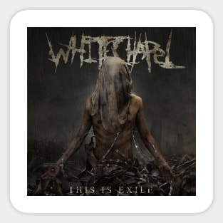 Whitechapel This Is Exile Album Cover. Sticker